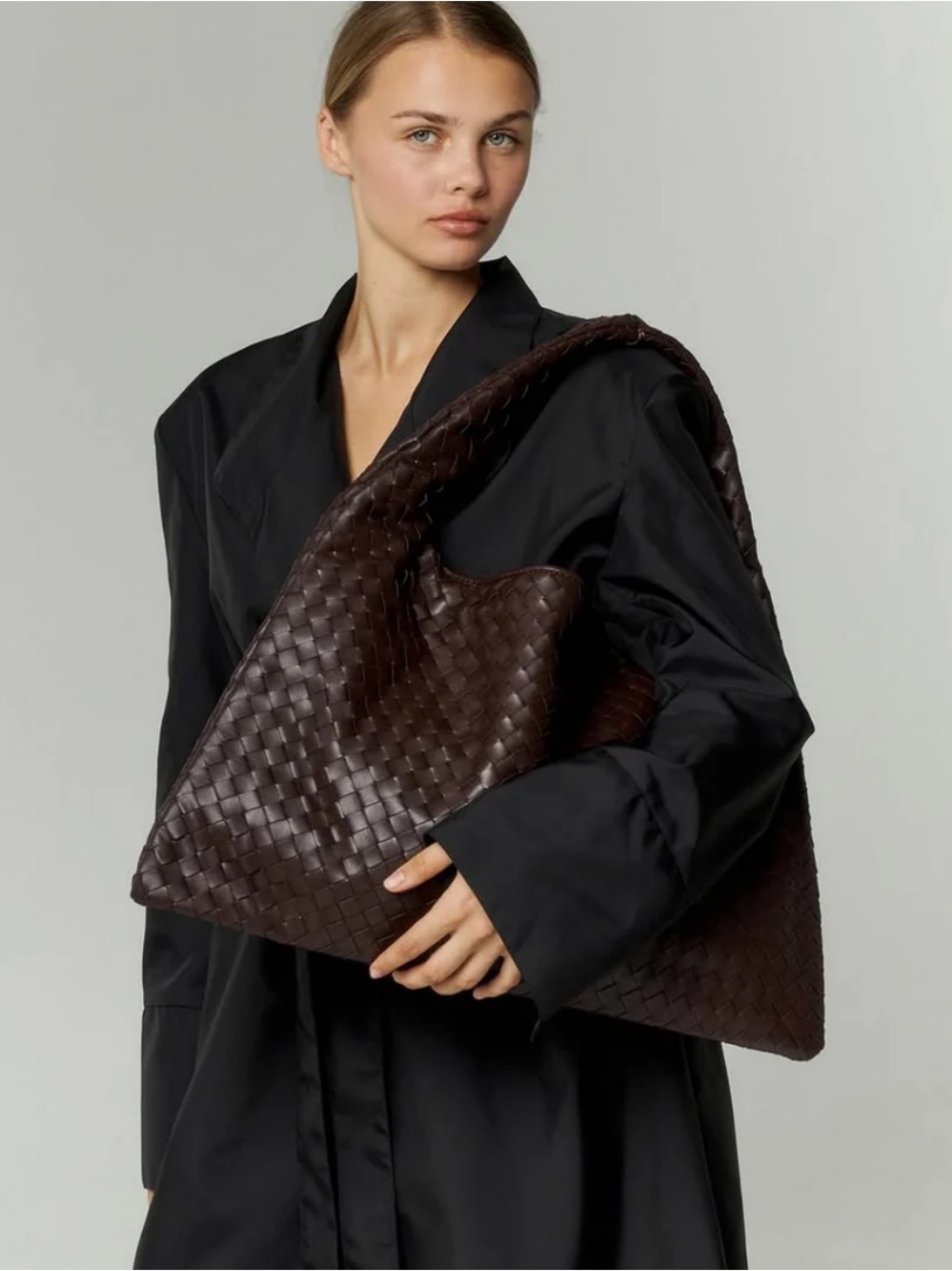 ÈDYISA ÉLANCE TOTE BAG - COFFEE new